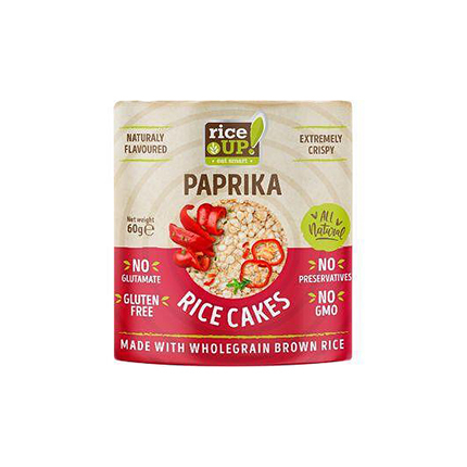 Пълнозърнести оризовки Райс Ъп 60г Паприка