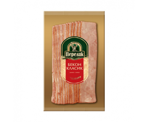 Бекон Перелик 200г Класик слайс Бекон Перелик 200г Класик слайс