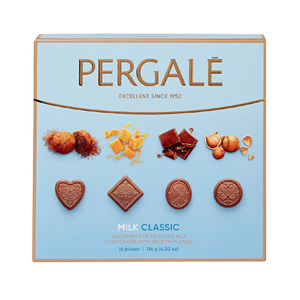Шоколадови бонбони Пергале 114г Класик
