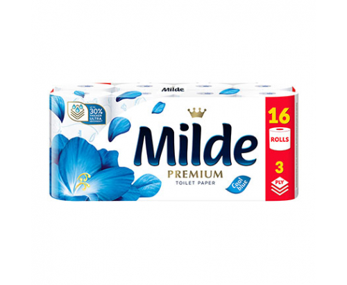 Тоалетна хартия Милде 16бр Тоалетна хартия Милде 16бр