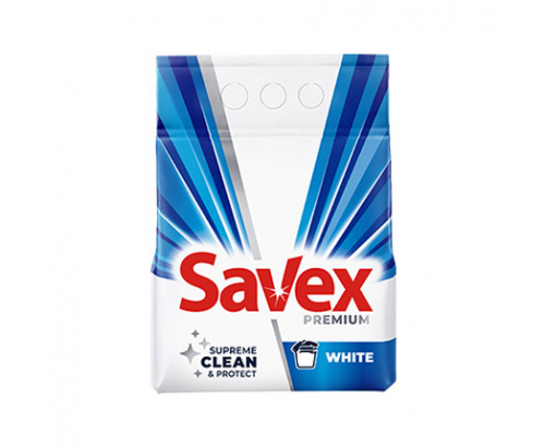 Прах Савекс 1,8кг За бяло пране Прах Савекс 1,8кг За бяло пране