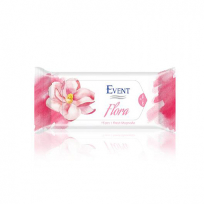 Влажни кърпи Евент 15бр Магнолия
