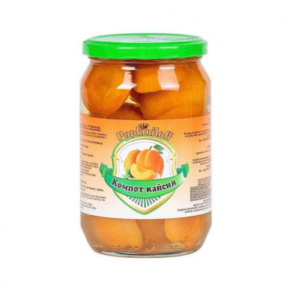 Компот Попкирилов 720мл Кайсия