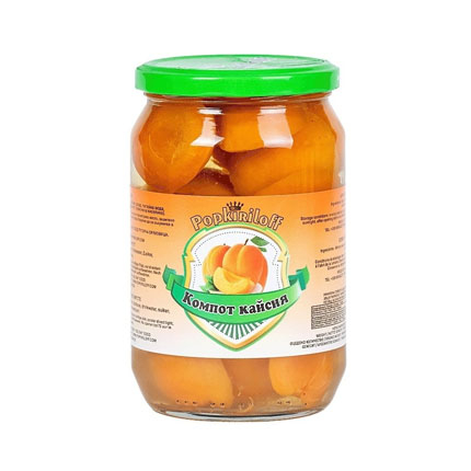 Компот Попкирилов 720мл Кайсия