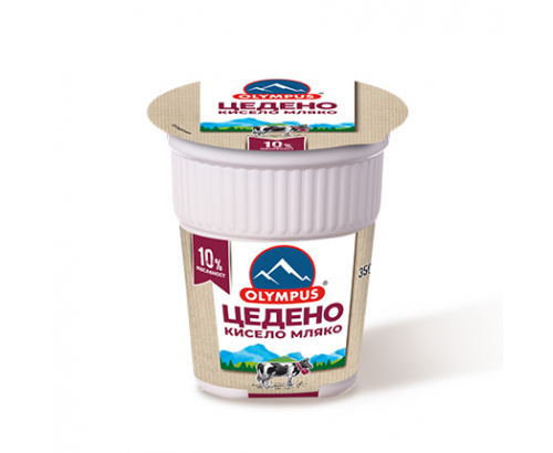 Цедено кисело мляко Олимпус 350г Цедено кисело мляко Олимпус 350г