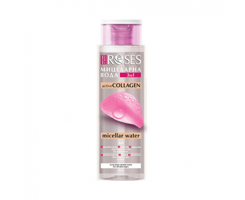 Мицеларна вода Роузес 3в1 400мл Колаген актив Мицеларна вода Роузес 3в1 400мл Колаген актив