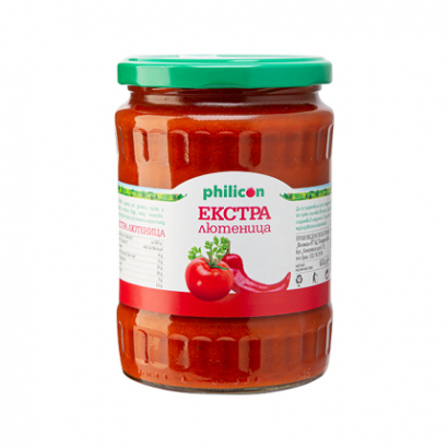 Лютеница Филикон 600г Екстра