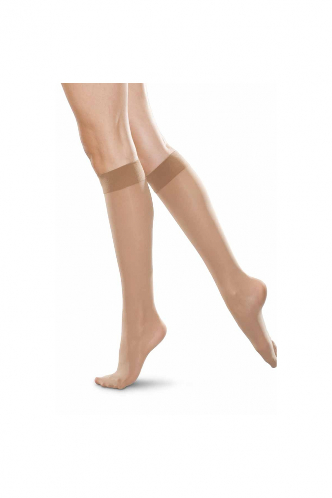 Чорапи Сенси Бежови 3/4 Ликра