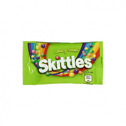 Бонбони Скитълс 38г Крейзи Сауърс