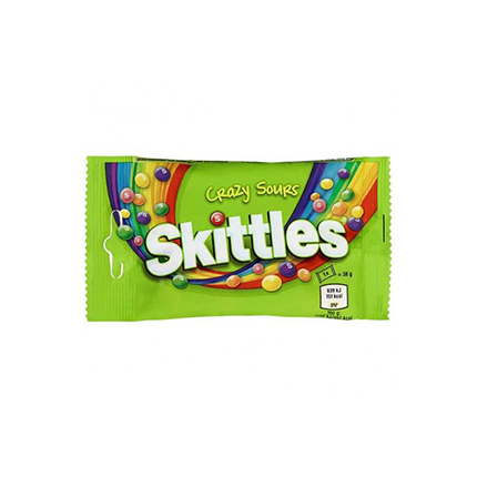 Бонбони Скитълс 38г Крейзи Сауърс
