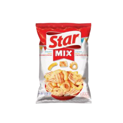 Снакс Стар Микс 90г Кашкавал, бекон, кашкавал и кетчуп