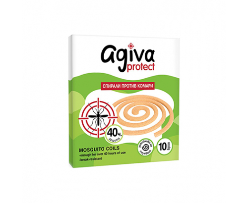 Спирала против комари Агива Протект 10бр Спирала против комари Агива Протект 10бр