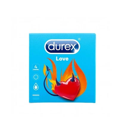 Презервативи Дюрекс 4бр Лав