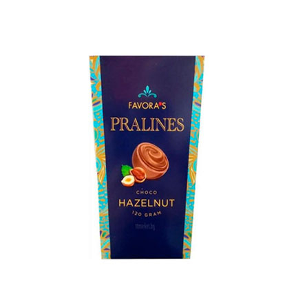 Шоколадови бонбони Фавора 120г Лешник