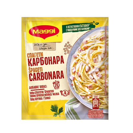 Фикс Маги Малки тайни 37г Спагети Карбонара Фикс Маги Малки тайни 37г Спагети Карбонара