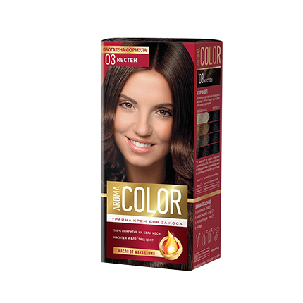 Боя за коса Арома Колор 03 Кестен