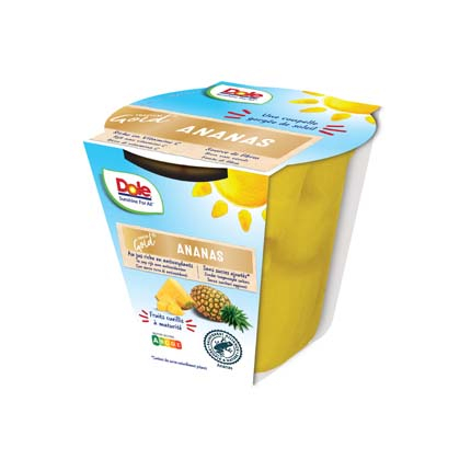 Ананас Доле 198г Парчета в чаша