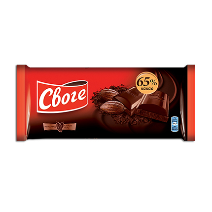 Шоколад Своге 80г 65% Какао