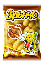 Царевични пръчки Зрънчо 55г Фъстък