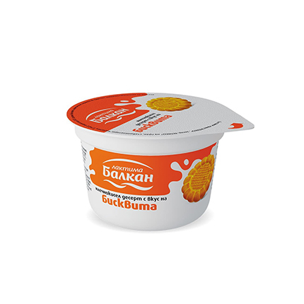 Млечен десерт Балкан 200г Бисквита