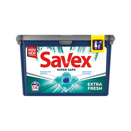 Гел капсули Савекс 14бр Екстра фреш Гел капсули Савекс 14бр Екстра фреш