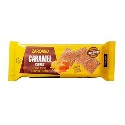 Бисквити Зарканд Карамел 130г Със солен карамел и сусам