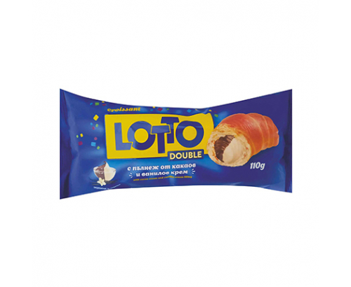 Кроасан Лотто 110г Какао и ванилия Кроасан Лотто 110г Какао и ванилия