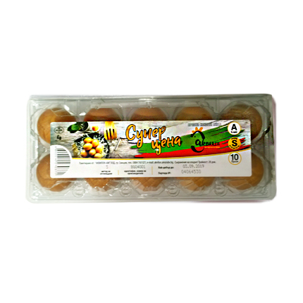 Яйца Аквилон 10бр S Яйца Аквилон 10бр S