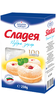Захар пудра Сладея 250г