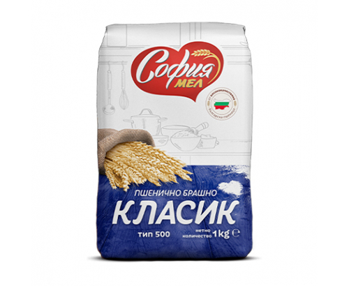 Брашно София Мел 1кг Класик Брашно София Мел 1кг Класик
