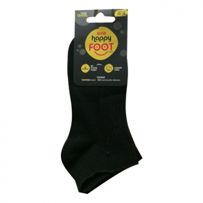 Чорапи Хепи къс конч жакард