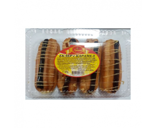 Еклер Красита 4бр С карамел Еклер Красита 4бр С карамел