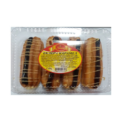 Еклер Красита 4бр С карамел
