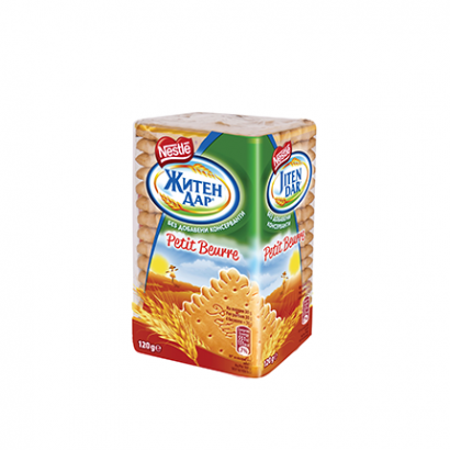 Бисквити Житен Дар Петит Бьор 120г