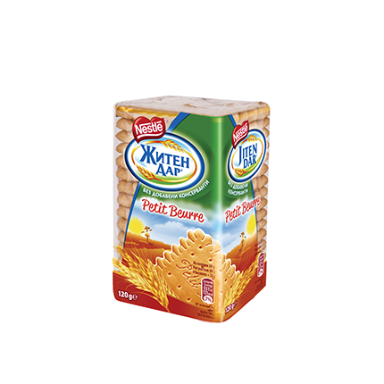 Бисквити Житен Дар Петит Бьор 120г