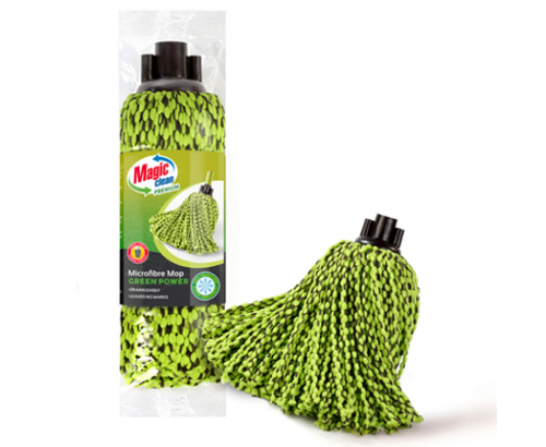 Бърсалка за почистване микрофибър Грийн Пауър въже Бърсалка за почистване микрофибър Грийн Пауър въже