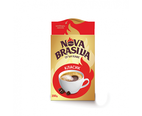 Мляно кафе Нова Бразилия 200г Класик