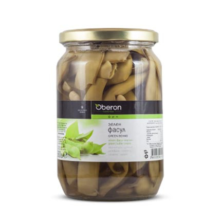 Зелен фасул Оберон 680г Зелен фасул Оберон 680г