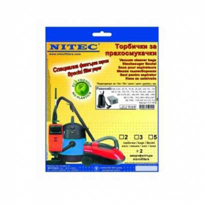 Торбичка за прахосмукачка Нитек Т119