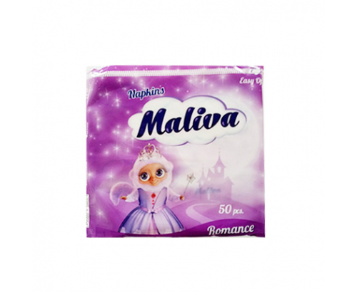Салфетки Малива Романс 50бр Салфетки Малива Романс 50бр