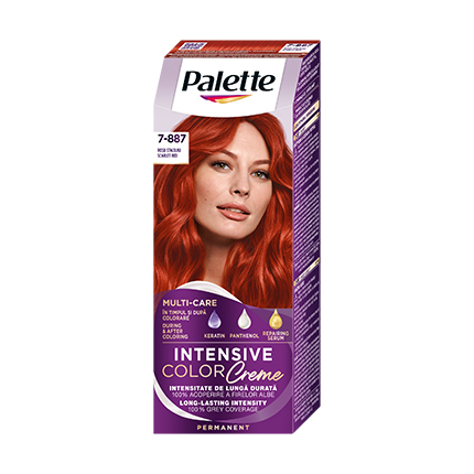 Боя за коса Палете Интензив Калър Крийм 7-887 Скарлет Ред