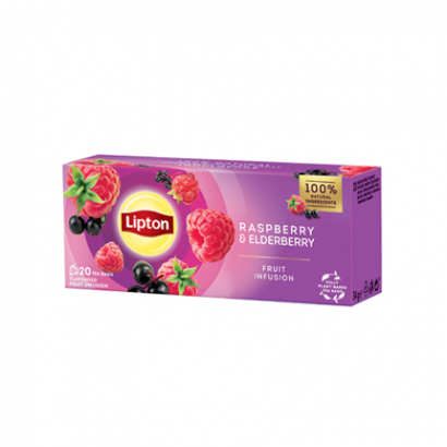 Чай Липтън 20бр Малина и бъз