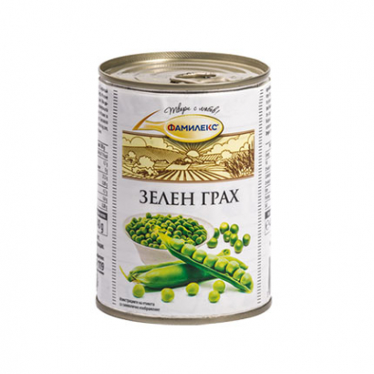 Зелен грах Фамилекс 400г