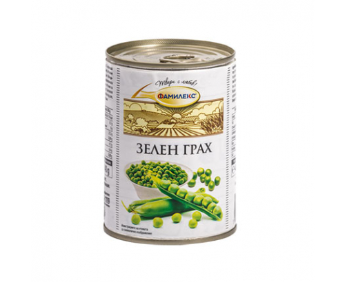 Зелен грах Фамилекс 400г Зелен грах Фамилекс 400г