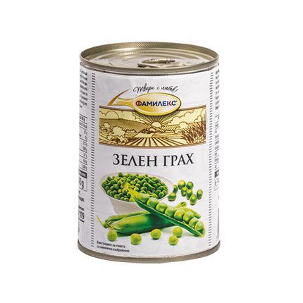 Зелен грах Фамилекс 400г Зелен грах Фамилекс 400г