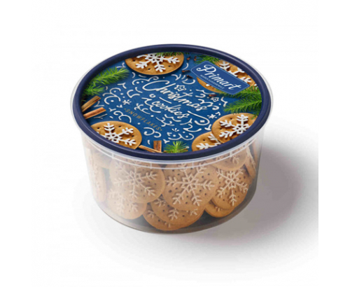 Бисквити Примарт 300г Коледни снежинки Бисквити Примарт 300г Коледни снежинки