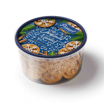 Бисквити Примарт 300г Коледни снежинки