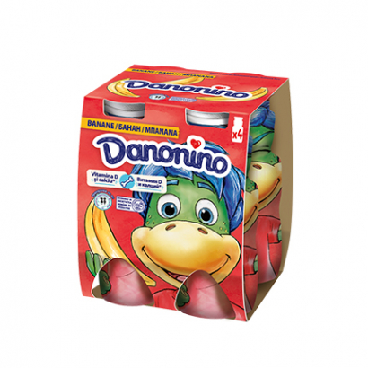 Данонино напитка 4х100г Банан