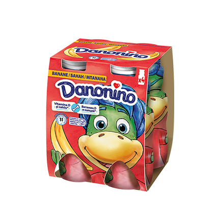 Данонино напитка 4х100г Банан