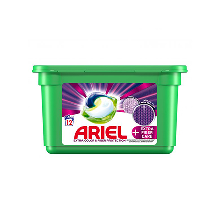 Гел капсули Ариел 12бр Файбър Кеър Гел капсули Ариел 12бр Файбър Кеър